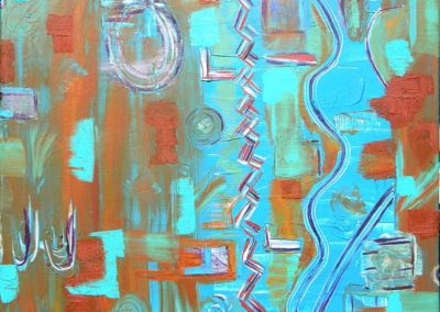 Original Abstract Paintings by Laura Ficarra